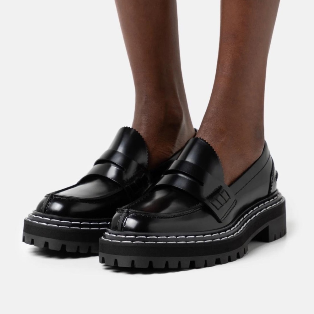 Proenza Schouler Paradise Lug Loafers Size 38